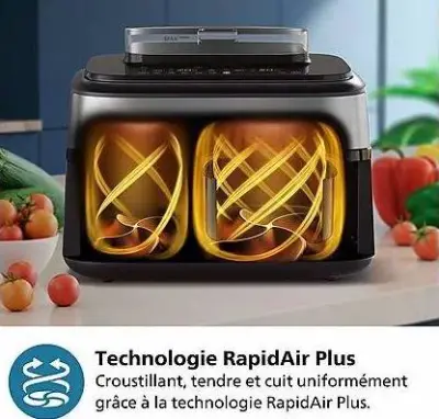 airfryer technologie rapidair plus