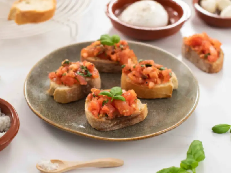 recette bruschetta au airfryer
